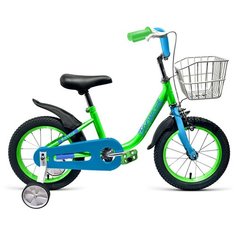 Детский велосипед FORWARD Barrio 14 (2019) зеленый (требует финальной сборки)