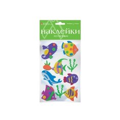 Декоративные наклейки из фоамирана, набор №7 "Подводный мир" Альт