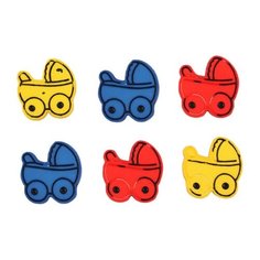 Пуговицы декоративные "Коляска", 6 штук Magic Buttons