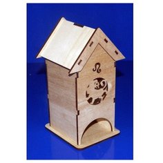 Заготовка из дерева "Чайный домик. Лев" Созвездие