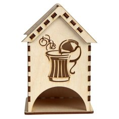 Заготовка для декорирования "Чайный Домик. Чай с лимоном", 15 см Decoriton
