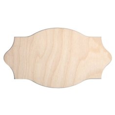 Заготовка для декорирования "Панно №2", 25 см Decoriton