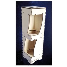 Деревянная заготовка "Коробка для вина №22", 35x10x10 см Созвездие