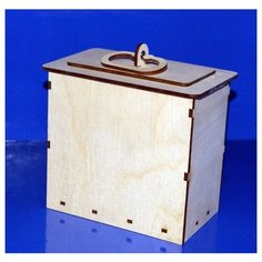 Заготовка из дерева "Коробка прямоугольная", большая Созвездие