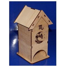 Заготовка из дерева "Чайный домик. Скорпион" Созвездие