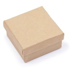Шкатулка из картона для декорирования, 5x5x2,5 см (квадратная) Альт