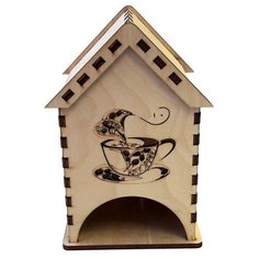 Заготовка для декорирования "Чайный Домик. Капучино", 15 см Decoriton