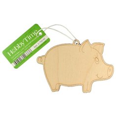 Заготовка для декорирования "Поросенок", 10x7 см Альт