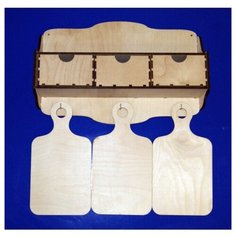 Заготовка из дерева "Полочка", 3 ящика, 3 доски Созвездие