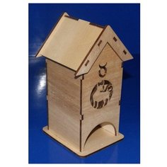 Заготовка из дерева "Чайный домик. Телец" Созвездие