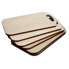 Заготовка для декорирования "Подставки под горячее. Разделочная доска", 12 см Decoriton