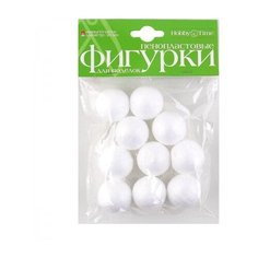 Пенопластовая заготовка "Шары", 30 мм, 10 штук Альт