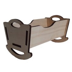 Заготовка для декорирования "Кроватка. Большая №3", 30x20,5x18,5 см Decoriton