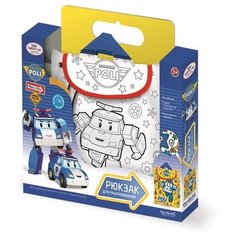 Сумка-рюкзак для раскрашивания "Робокар" Origami