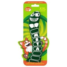 Игрушка для кошек Великий Кот "Червячок" с кошачьей мятой и шуршащим элементом, 18 см
