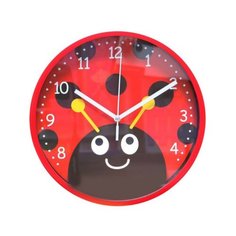 Часы пластиковые настенные "Божья коровка" Arte Nuevo