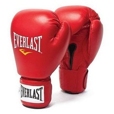 Перчатки боксерские Everlast "Amateur Cometition PU", красные (10 oz)