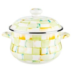 Эмалированная кастрюля HOFFMANN(НМ4110) 4,3 л.