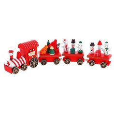 Сувенир новогодний поезд, 33,5 см 1032670 Сима ленд