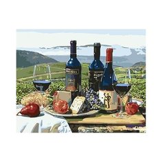 Картина по номерам Paintboy 3937 Винный натюрморт (Christensen) 40х50см