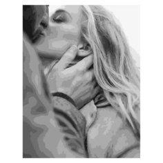 Картина по номерам Paintboy, 85022 Поцелуй, холст на подрамнике 40х50см