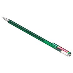 Ручка гелевая "Hybrid Dual Metallic", цвет чернил зеленый + красный металлик Pentel