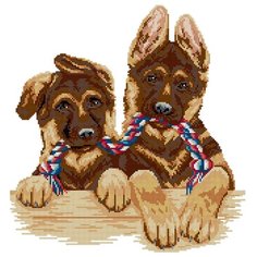 Кристальная мозаика (алмазная вышивка) Фрея "Друзья", 40x40 см, арт. ALVR-131