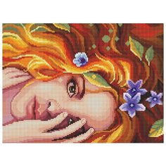 Кристальная мозаика (алмазная вышивка) Фрея "Заколдую!", 40x30 см, арт. ALVK-05