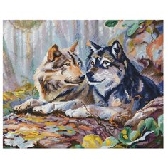 Мозаичная картина "Пара" Белоснежка