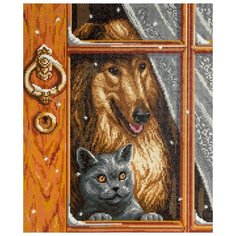 Кристальная мозаика (алмазная вышивка) Фрея "Долгожданная встреча", 33x40 см, арт. ALVR-170