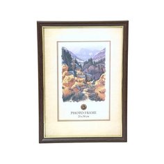 Фоторамка пластиковая 30x40 см, темный дуб Pioneer