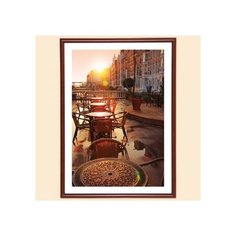 Фоторамка "Poster wood dark" (21х29,7 см) Pioneer