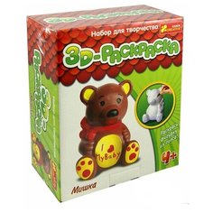 Набор для творчества "3D-раскраска. Медведь" Ranok Creative