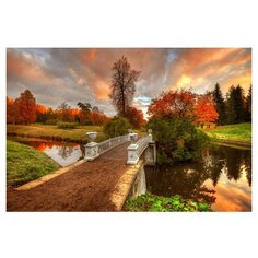 Картина по номерам "Павловск" (27 цветов) Molly