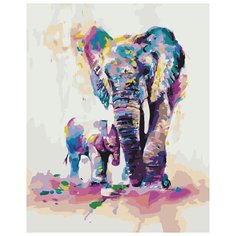 Картина по номерам "Мама и малыш", 40x50 см Paintboy