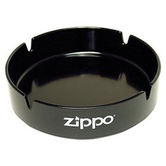 Пепельница ZIPPO долговечный пластик с логотипом диаметр 13 см