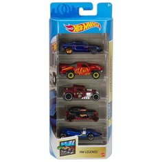 Hot Wheels Набор машинок HW Legends, 5 шт