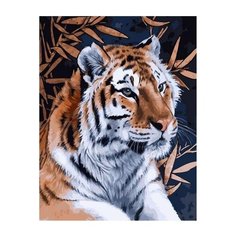 Картина по номерам Paintboy GX 38918 Задумчивый тигр , холст на подрамнике 40х50см