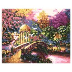 Картина по номерам Paintboy GX 38900 Мостик в сказке , холст на подрамнике 40х50см