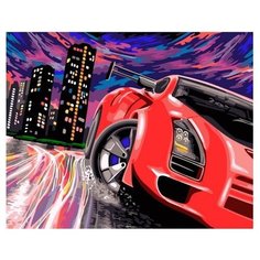 Картина по номерам Paintboy GX 38946 Жажда скорости , холст на подрамнике 40х50см