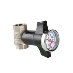 Кран шаровой c термометром 1/2" VALTEC