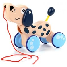 Каталка-игрушка Tanix Dole Zero Zero dog (89161) бежевый/синий/голубой