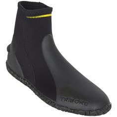 Ботинки неопреновые для подводного плавания SCD 3 мм, размер: EU36/37, цвет: Черный SUBEA Х Декатлон Decathlon