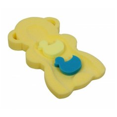 Подкладка для ванной Maxi 55 х 30 х 7 см желтый Карапуз