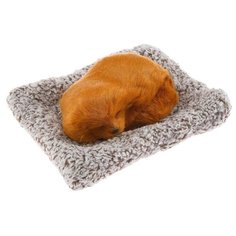 Игрушка на панель авто, собака на подушке, рыжий окрас 5240533 Сима ленд