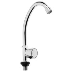 Моносмеситель ZEIN Z10380102, кран-букса 3/8" резина, без подводки, хром 5118170