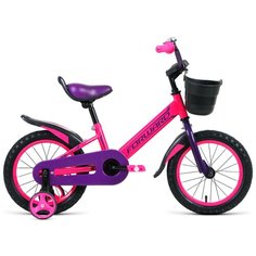 Детский велосипед FORWARD Nitro 14 (2021) розовый (требует финальной сборки)