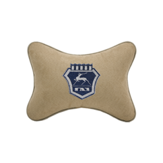 Подушка на подголовник алькантара Beige GAZ Vital Technologies