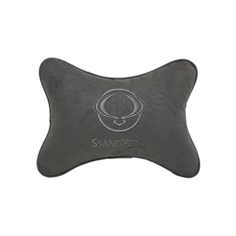 Подушка на подголовник алькантара D.Grey SSANG YONG Vital Technologies