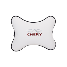 Подушка на подголовник экокожа Milk CHERY Vital Technologies